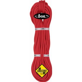 Σχοινί Αναρρίχησης Beal Wall School 10,2 mm Unicore 30m Red / Κόκκινο - 30 m / BC102W.30.R