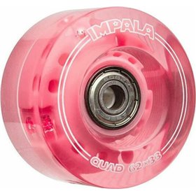 Impala Light Up Wheels 4PK Pink, 62mm