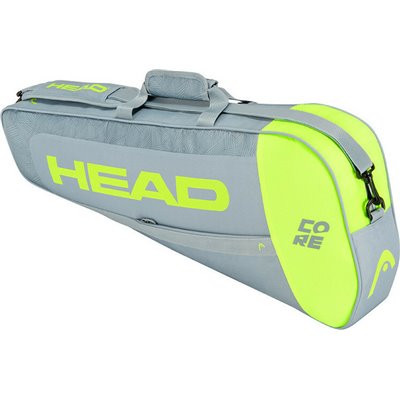 Head Core X 3 Pro Τσάντα Ώμου / Χειρός Τένις 3 Ρακετών ΓκριΚωδικός: 283411-GRNY 
