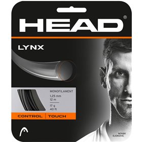 Head Lynx 281784 Χορδή Τένις Γκρι 12m, Φ1.25mm