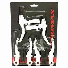 ΔΑΓΚΑΝΕΣ ΦΡΕΝΟΥ ΜΕ ΜΑΝΕΤΕΣ V-BRAKE ΜΑΥΡΟ 360859, (GTS)