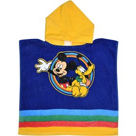 Stamion Mickey Mouse Παιδικό Πόντσο Θαλάσσης 50x100cm σε Μπλε χρώμα