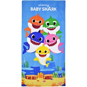 Stamion Baby Shark Παιδική Πετσέτα Θαλάσσης 70x140cm