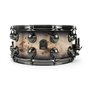 Natal Ταμπούρο Ξύλινο Mappa Burl Snare 14" x 7" Black Smoked GlossΚωδικός: SD-MBB-BS47 