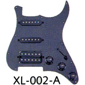 Pickguard για Ηλεκτρική Κιθάρα Stratocaster Daddi XL002A Black