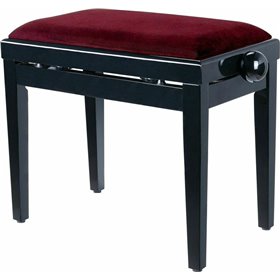 Soundsation Σκαμπό Πιάνου Ρυθμιζόμενο Black/Red Μ54xΠ23xΥ44.5-53.5cmΚωδικός: SBH-104V-BK 