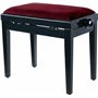 Soundsation Σκαμπό Πιάνου Ρυθμιζόμενο Black/Red Μ54xΠ23xΥ44.5-53.5cmΚωδικός: SBH-104V-BK 
