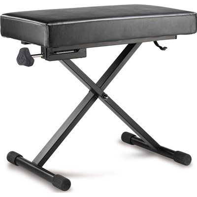 Hercules KB200B Σκαμπό Αρμονίου Ρυθμιζόμενο Μ60xΠ32xΥ48-56cm