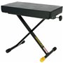 Hercules KB200B Σκαμπό Αρμονίου Ρυθμιζόμενο Μ60xΠ32xΥ48-56cm