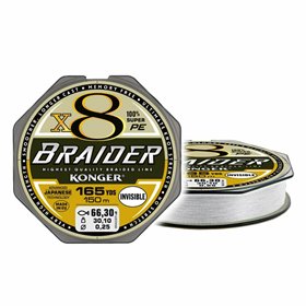 Konger Braider X8 Invisible 150m - 0.080mm - 0.08mm - 7.60kg