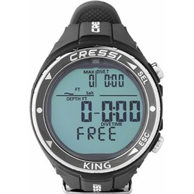 CressiSub Ρολόι Κατάδυσης King BlackΚωδικός: KS842050 