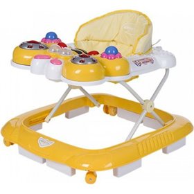 Kikka Boo Στράτα Butterfly με Μουσική για 6+ Μηνών Κίτρινη