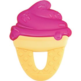 Chicco Μασητικός Κρίκος Οδοντοφυΐας "Παγωτό" με Gel από Σιλικόνη για 4 m+