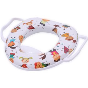 Lorelli Παιδικό Κάθισμα Τουαλέτας Εκπαιδευτικό με Εύκαμπτη Επιφάνεια Πολύχρωμο