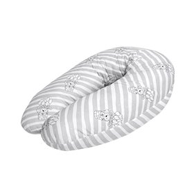 Lorelli Μαξιλάρι Εγκυμοσύνης και Ριλάξ Striped Grey 190cm Lorelli Μαξιλάρι Εγκυμοσύνης και Ριλάξ Striped Grey 190cm