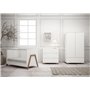 Casababy Κούνια Oslo White &amp Natural για Στρώμα 70x140cm