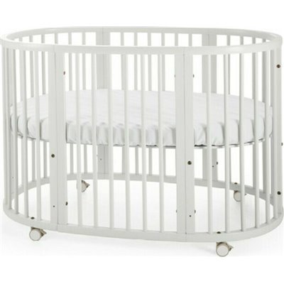 Stokke Κούνια Sleepi™ White με Στρώμα 70x120cm