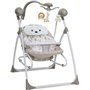 Cangaroo Relax Μωρού Κούνια Swing Star Beige με Μουσική Για Μέγιστο Βάρος Παιδιού 9kg