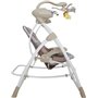 Cangaroo Relax Μωρού Κούνια Swing Star Beige με Μουσική Για Μέγιστο Βάρος Παιδιού 9kg