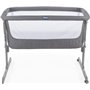 Chicco Λίκνο Next2Me Air Dark Grey με Στρώμα και Πλαϊνό Άνοιγμα