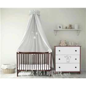 Drewex Σύνθεση Βρεφικού Δωματίου Bear & Butterfly Καρυδιά 2τμχ Drewex Σύνθεση Βρεφικού Δωματίου Bear & Butterfly Καρυδιά 2τμχ