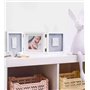 Baby Art Κορνίζα για Αποτύπωμα Μωρού "My Baby Style Double" για Κορίτσι Grey