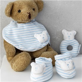 Palamaiki Σετ Δώρου για Μωρά για Αγόρι για 0-6 μηνών 4τμχ