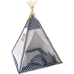 Baby Adventure Παιδική Σκηνή Ινδιάνικη Wave ΜπλεΚωδικός: BR75046  Baby Adventure Παιδική Σκηνή Ινδιάνικη Wave ΜπλεΚωδικός: BR75046