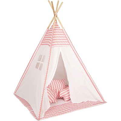 Baby Adventure Παιδική Σκηνή Ινδιάνικη Wave ΡοζΚωδικός: BR75045 