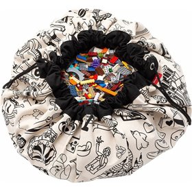 Play&go Παιδικό Στρώμα Παιχνιδιού από Ύφασμα Omy Paris Λευκό 40cm Play&go Παιδικό Στρώμα Παιχνιδιού από Ύφασμα Omy Paris Λευκό 40cm