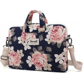 Canvaslife Τσάντα Ώμου / Χειρός για Laptop 16" Navy Rose