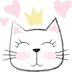 Αυτοκόλλητο Τοίχου Girl Power M 12τμχ