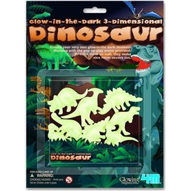Αυτοκόλλητο Τοίχου Φωσφοριζέ Dinosaurs