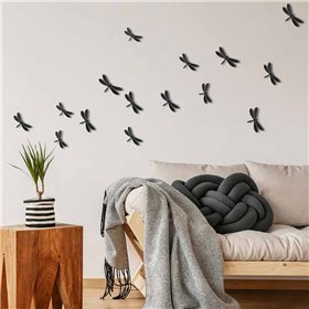 Αυτοκόλλητο Τοίχου Crearreda Libellula Dragonflies 3D