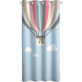 Saint Clair Παιδική Κουρτίνα Balloons με Τρουκς 160x250cm Saint Clair Παιδική Κουρτίνα Balloons με Τρουκς 160x250cm