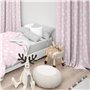 Lino Home Παιδική Κουρτίνα Stel με Τρέσα 135x270cm 301 Pink