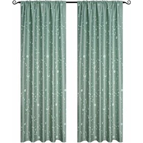 Beauty Home Παιδική Κουρτίνα 6141 με Τρέσα 140x270cm Μέντα Beauty Home Παιδική Κουρτίνα 6141 με Τρέσα 140x270cm Μέντα