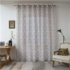Beauty Home Παιδική Κουρτίνα 6122 με Τρουκς 280x280cm Γκρι Beauty Home Παιδική Κουρτίνα 6122 με Τρουκς 280x280cm Γκρι