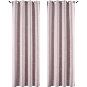 Beauty Home Παιδική Κουρτίνα 6140 με Τρουκς 140x260cm Ροζ Beauty Home Παιδική Κουρτίνα 6140 με Τρουκς 140x260cm Ροζ