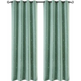 Beauty Home Παιδική Κουρτίνα 6140 με Τρουκς 140x260cm Μέντα Beauty Home Παιδική Κουρτίνα 6140 με Τρουκς 140x260cm Μέντα