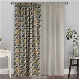 Lino Home Παιδική Κουρτίνα Kainu με Τρέσα 133x270cm 601 Blue Lino Home Παιδική Κουρτίνα Kainu με Τρέσα 133x270cm 601 Blue