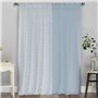 Lino Home Παιδική Κουρτίνα Baby Bamboo με Τρέσα 140x275cm 601 Blue