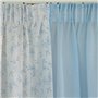 Lino Home Παιδική Κουρτίνα Baby Bamboo με Τρέσα 140x275cm 601 Blue