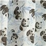 Lino Home Παιδική Κουρτίνα Baby Bamboo με Τρέσα 140x275cm 601 Blue