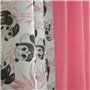 Lino Home Παιδική Κουρτίνα Panda Bear με Τρέσα 140x275cm 301 Pink