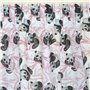 Lino Home Παιδική Κουρτίνα Panda Bear με Τρέσα 140x275cm 301 Pink