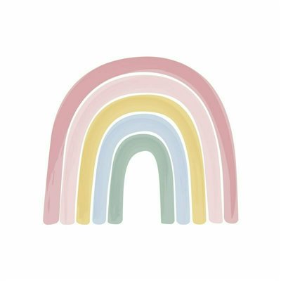 Παιδική Ταπετσαρία Rainbow Pink 300x280cm