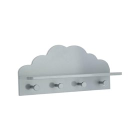 Atmosphera Παιδική Κρεμάστρα Πολλαπλών Θέσεων Grey