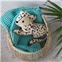 Nima Διακοσμητικό Μαξιλάρι Κούνιας "Sleepy Panther" Μπεζ 22x33cm