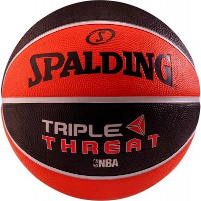 Spalding Triple Threat Μπάλα Μπάσκετ OutdoorΚωδικός: 83-182Z1 